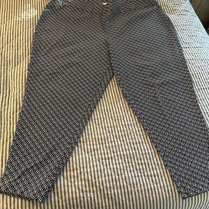 Cato Black and White Patterned Pants